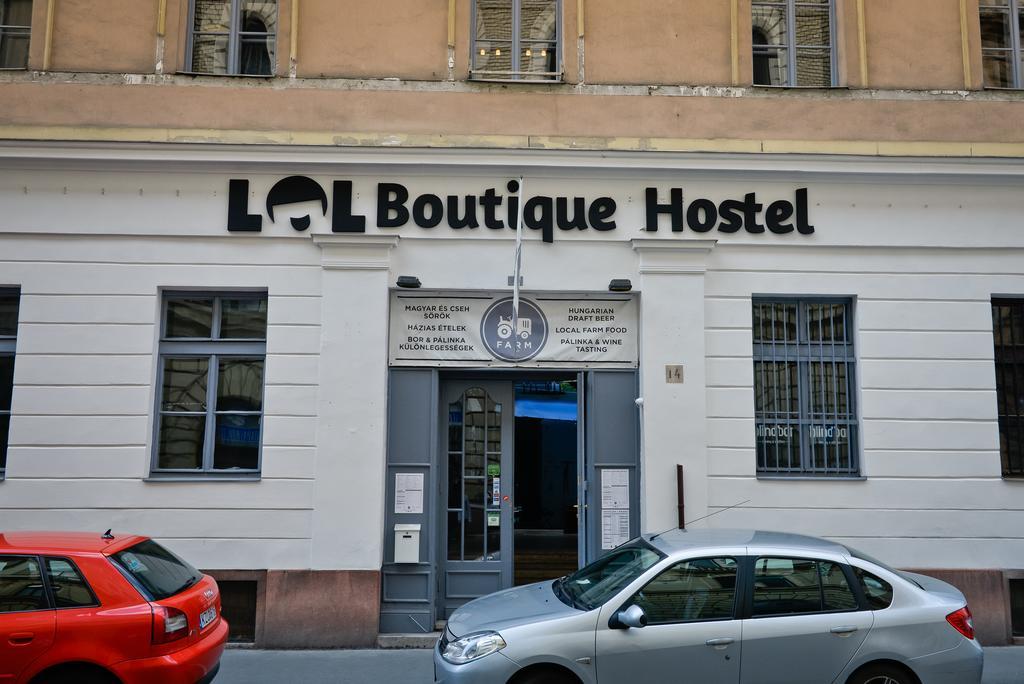 Lol Boutique Hostel City Center Будапеща Екстериор снимка